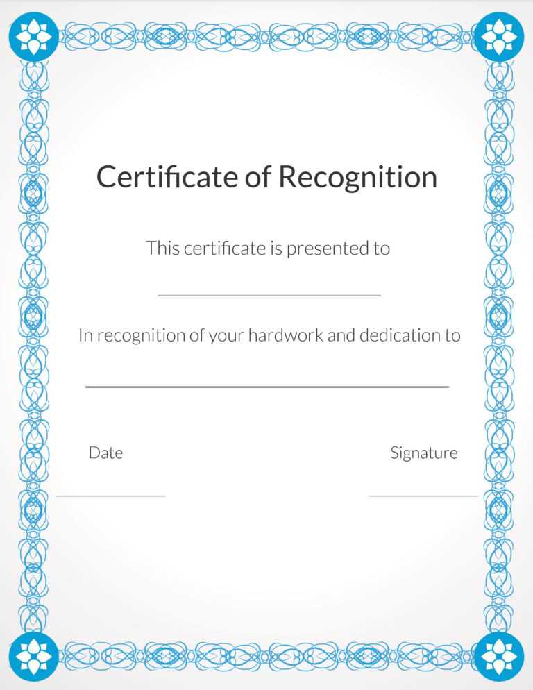 Free Printable Appreciation Certificate Parent Certificates within Free ...