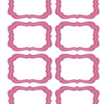 Free Printable Bag Label Templates | Candy Labels Blank Inside Blank Luggage Tag Template