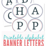 Free Printable Banner Letters | Make Easy Diy Banners And Signs With Free Letter Templates For Banners