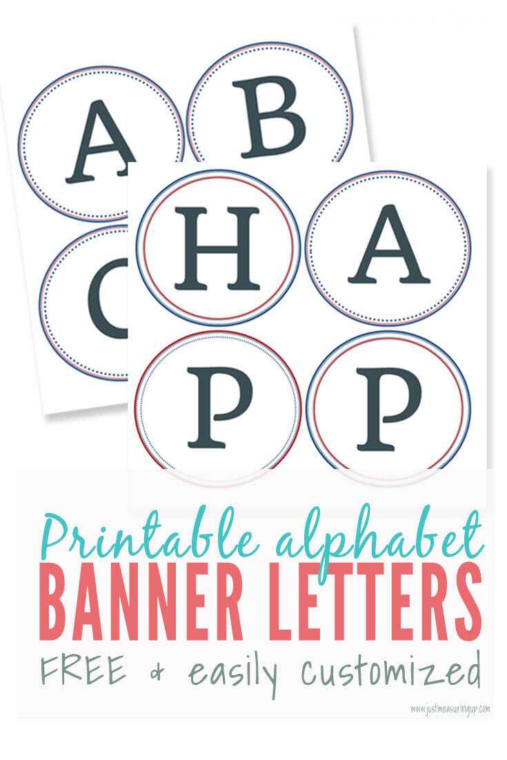 Free Printable Banner Letters | Make Easy Diy Banners And Signs With Free Letter Templates For Banners