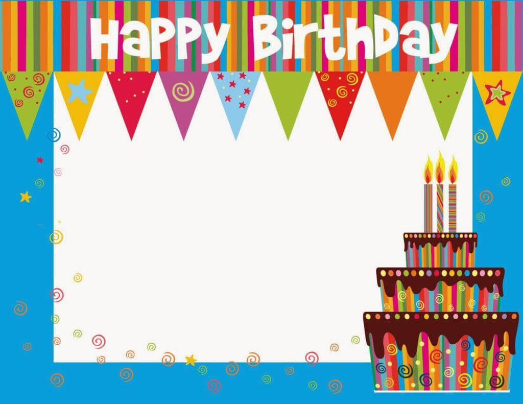 Free Printable Birthday Cards Ideas – Greeting Card Template Throughout Greeting Card Layout Templates
