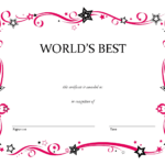 Free Printable Blank Award Certificate Templates Chainimage For Free Printable Blank Award Certificate Templates