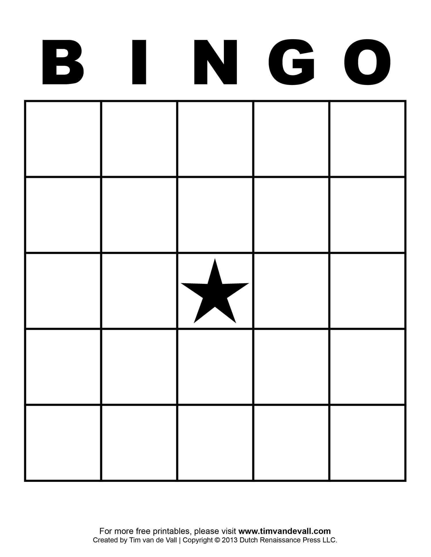 Free Printable Blank Bingo Cards Template 4 X 4 | Classroom With Regard To Card Game Template Maker