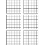 Free Printable Blank Sudoku Grids | Misc Stuff | Grid Paper With Regard To Blank Perler Bead Template