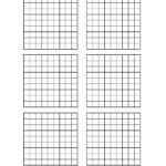 Free Printable Blank Sudoku Grids | Misc Stuff | Grid Paper With Regard To Blank Perler Bead Template