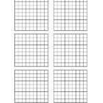 Free Printable Blank Sudoku Grids | Misc Stuff | Grid Paper With Regard To Blank Perler Bead Template