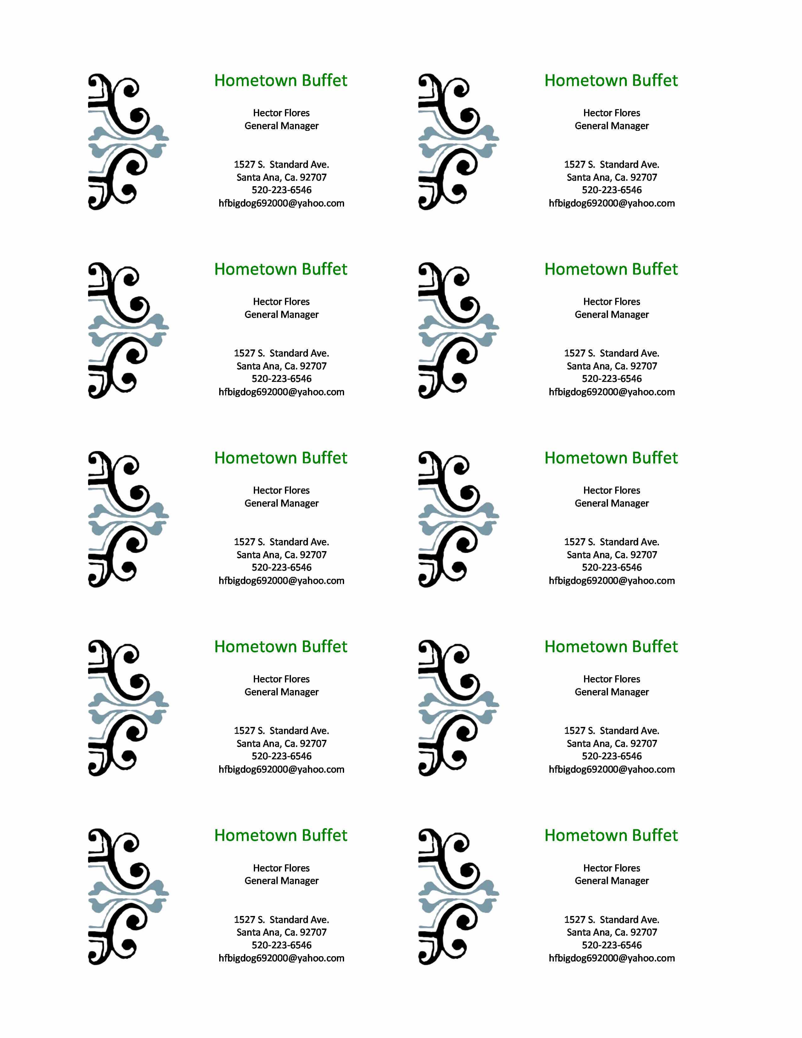 Free Printable Business Card Templates For Word Or New Free Regarding Free Business Cards Templates For Word