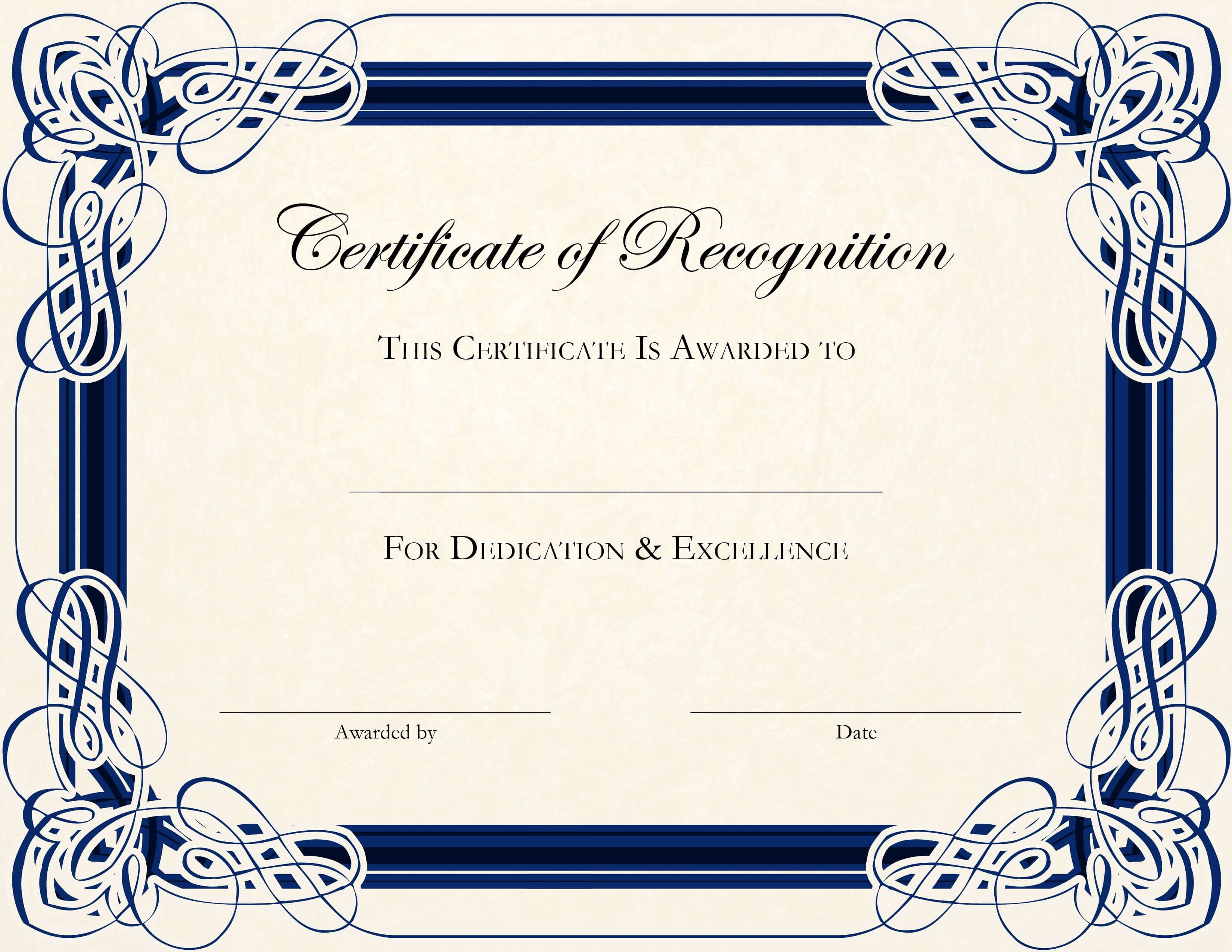 Free Printable Certificate Templates For Teachers For Best Teacher Certificate Templates Free