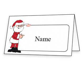 Free Printable Christmas Place Cards And Place Card Inside Christmas Table Place Cards Template