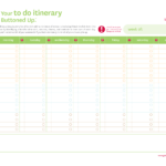 Free Printable Do List Work | Travel Itinerary Template Free For Blank Trip Itinerary Template