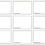 Free Printable Flash Cards Template for Queue Cards Template