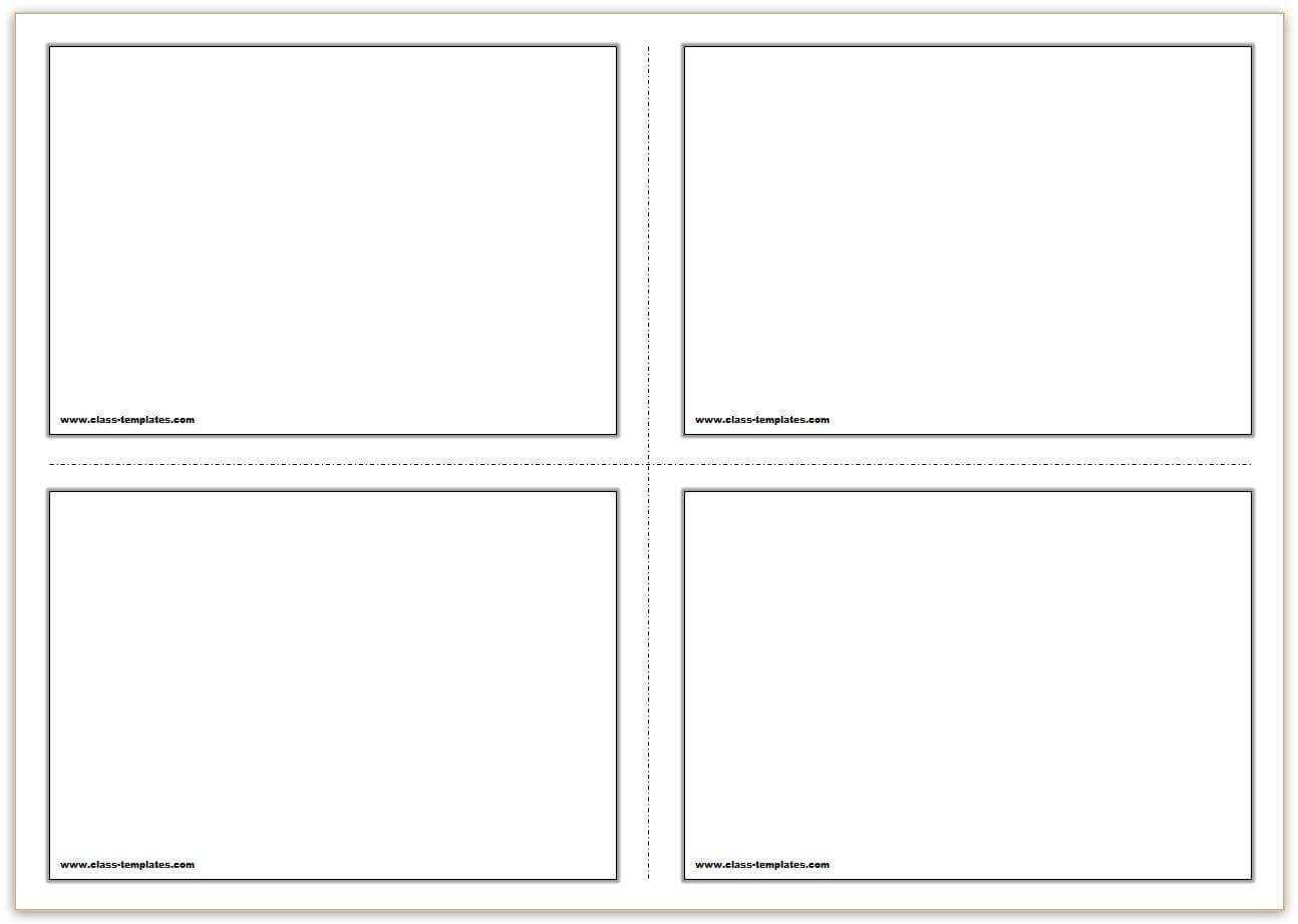 Free Printable Flash Cards Template Intended For Flashcard Template Word