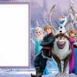 Free Printable Frozen Birthday Invitations Anna And Elsa With Regard To Frozen Birthday Card Template