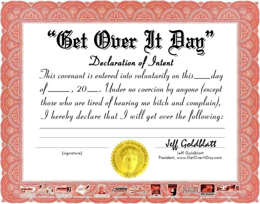 Free Printable Funny Certificate Templates – Bizoptimizer Pertaining To Free Printable Funny Certificate Templates