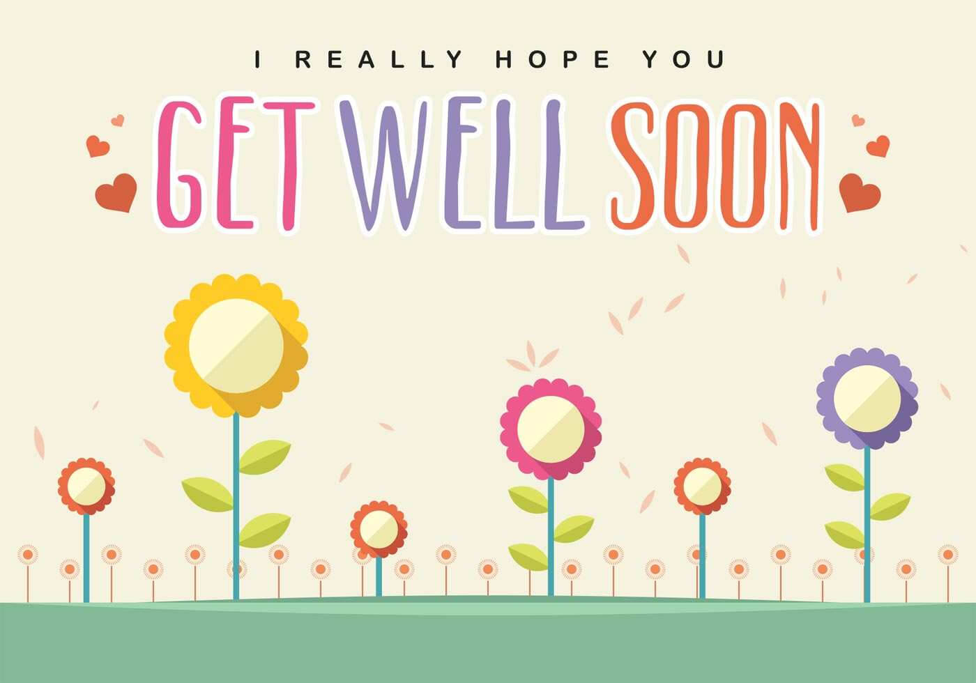 Free Printable Get Well Soon Card Template Within Get Well Card Template