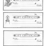 Free Printable – Gift Certificates – The Graphics Fairy With Regard To Black And White Gift Certificate Template Free