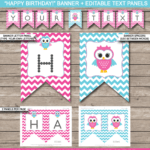 Free Printable Happy Birthday Banner Templates – Page 2 Intended For Free Happy Birthday Banner Templates Download