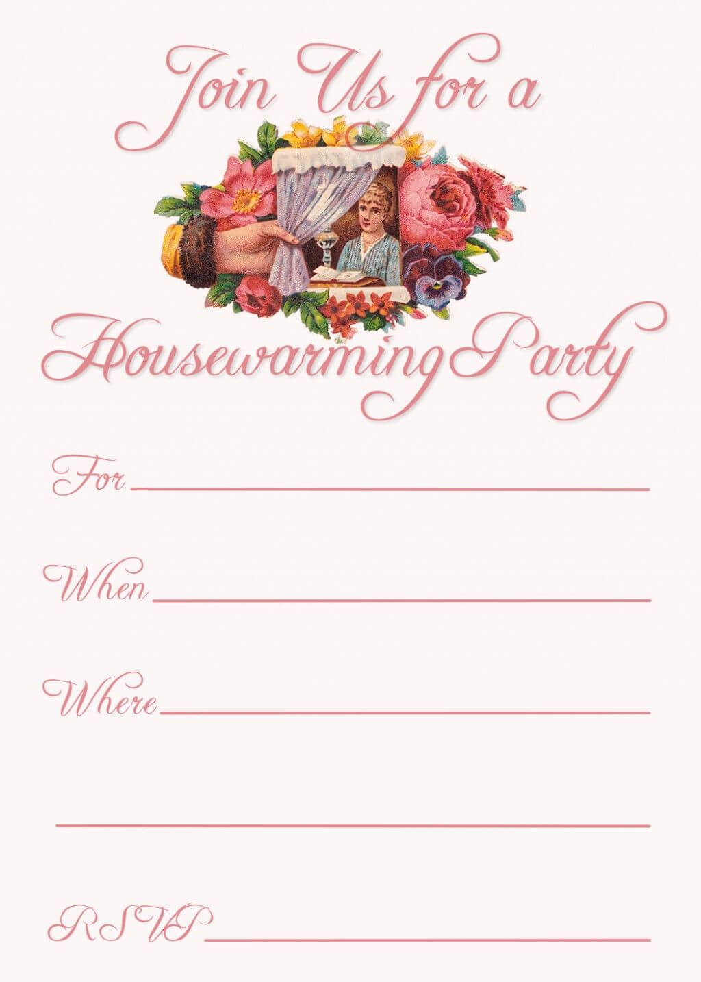 Free Printable Housewarming Party Invitations | Housewarming For Free Housewarming Invitation Card Template