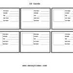 Free Printable Id Cards Templates (80+ Images In Collection Inside Spy Id Card Template