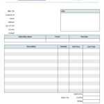 Free Printable Invoices For Contractors 1099 Invoice With Free Invoice Template Word Mac