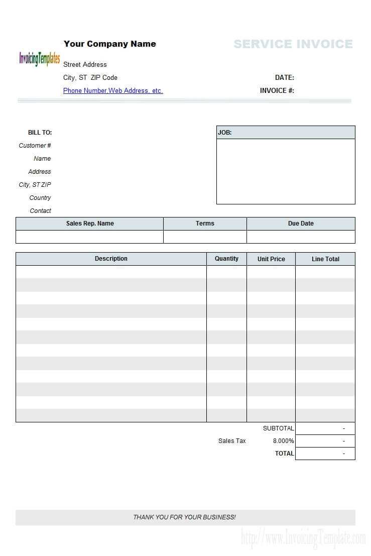 Free Printable Invoices For Contractors 1099 Invoice With Free Invoice Template Word Mac