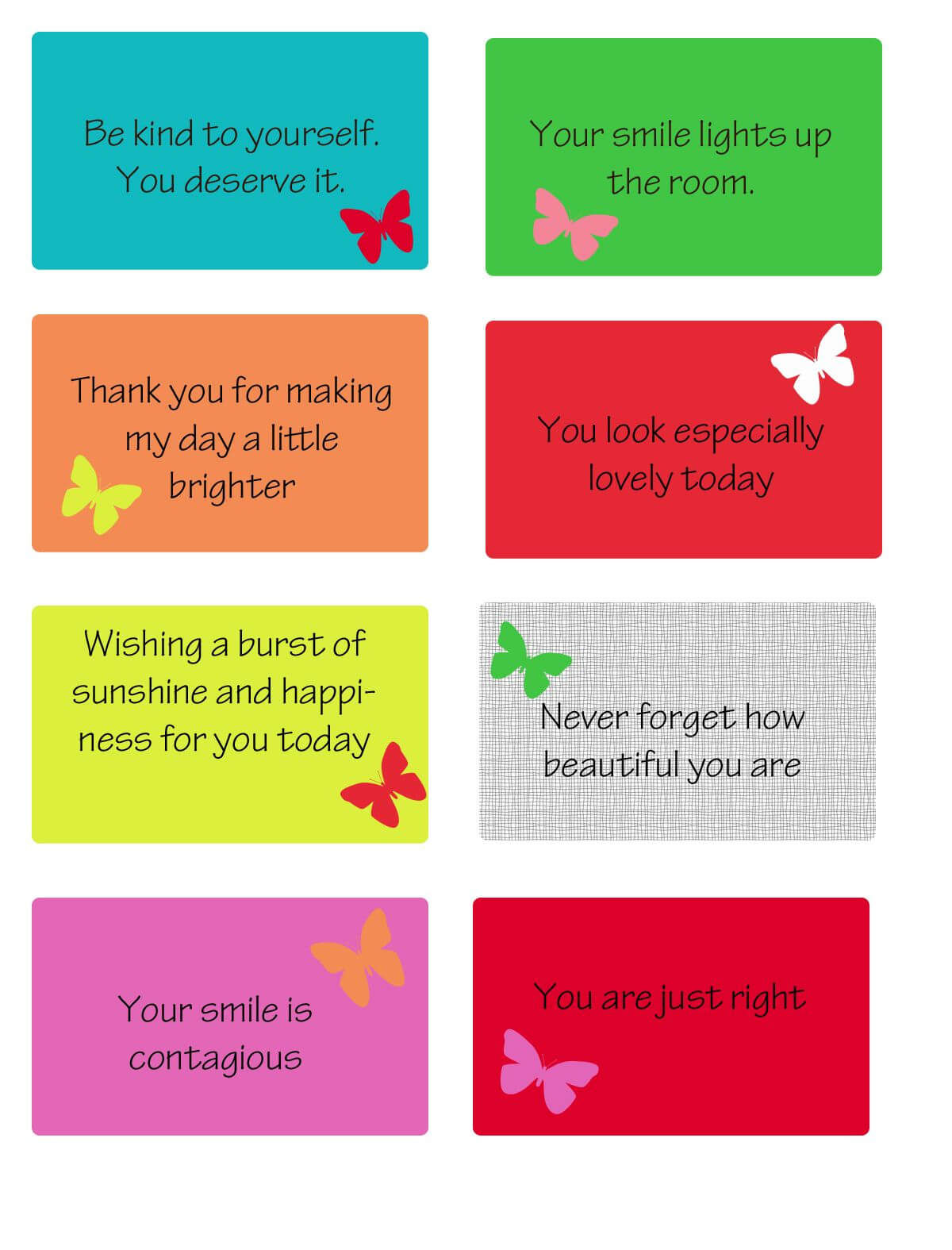 Free Printable Kindness Cards | Random Love | Kindness Throughout Random Acts Of Kindness Cards Templates