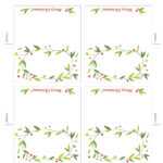Free Printable Lemon Squeezy: Day 12: Place Cards Inside Table Name Cards Template Free