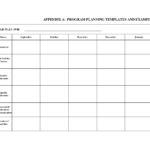 Free Printable Lesson Plans Preschool Pdf Plan Template For Intended For Blank Preschool Lesson Plan Template