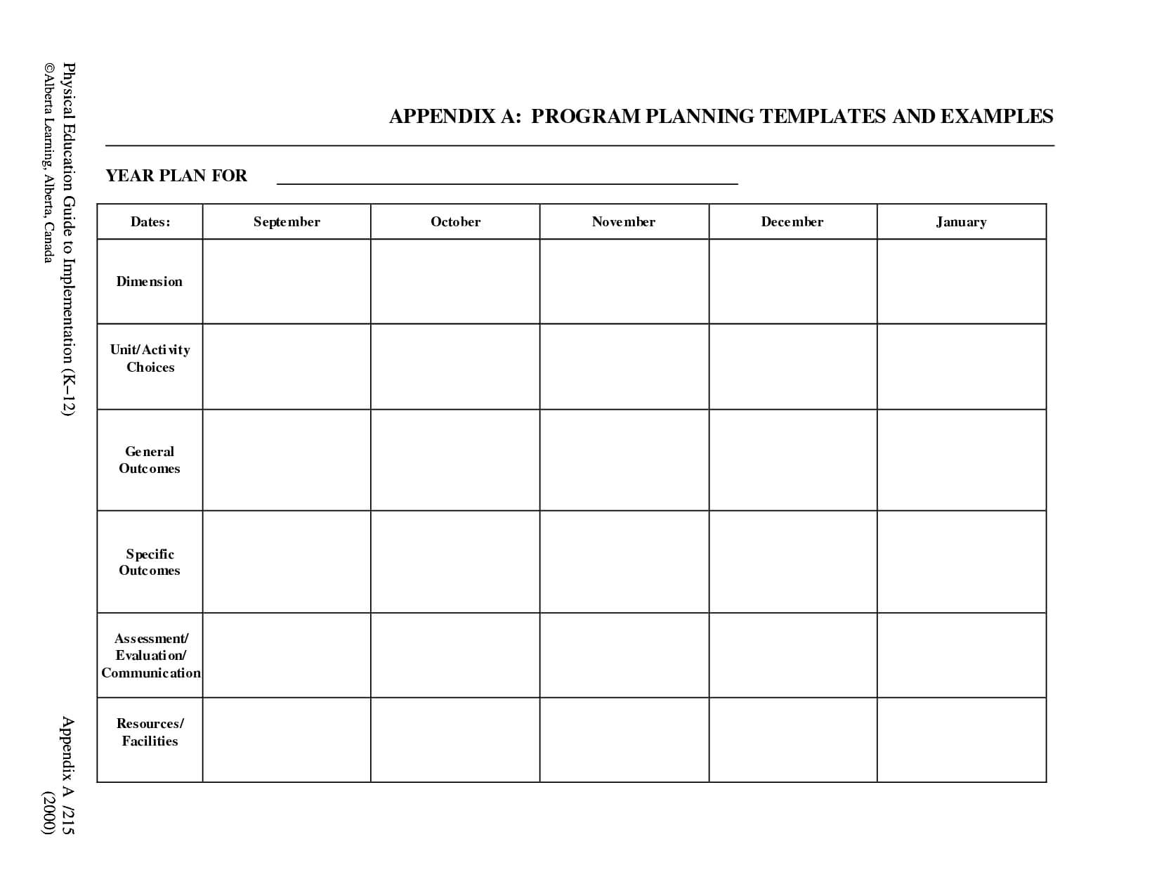 Free Printable Lesson Plans Preschool Pdf Plan Template For Intended For Blank Preschool Lesson Plan Template