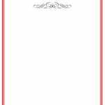 Free Printable Letter From Santa Template Word Collection For Blank Letter From Santa Template