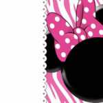 Free Printable Minnie Mouse 1St Birthday Invitation With Regard To Minnie Mouse Card Templates