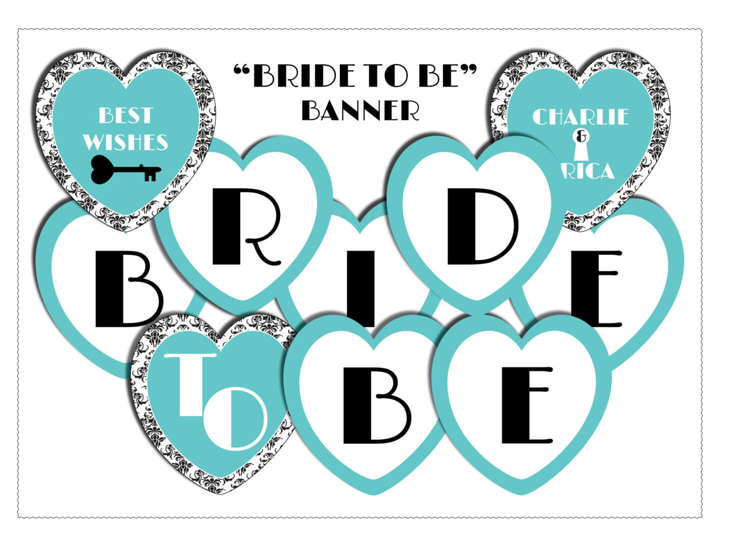 Free Printable Miss To Mrs Banner | Free Printable Download Intended For Free Bridal Shower Banner Template