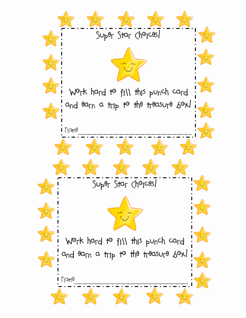 Punch card