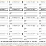 Free Printable Raffle Ticket Template 2 8+ Free Printable Throughout Blank Admission Ticket Template