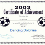 Free Printable Soccer Certificate Templates Editable Kiddo Within Soccer Certificate Templates For Word