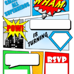 Free Printable Superhero Birthday Cards – Hizir.kaptanband.co Regarding Superhero Birthday Card Template