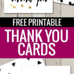 Free Printable Thank You Cards | Freebies | Printable Thank In Free Printable Thank You Card Template
