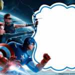 Free Printable The Avengers Invitation Template | Bagvania With Avengers Birthday Card Template