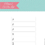 Free Printable To Do List | Print Or Use Online | Access Inside Blank To Do List Template