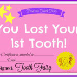 Free Printable Tooth Fairy Certificate – Another Mum Fights Within Free Tooth Fairy Certificate Template