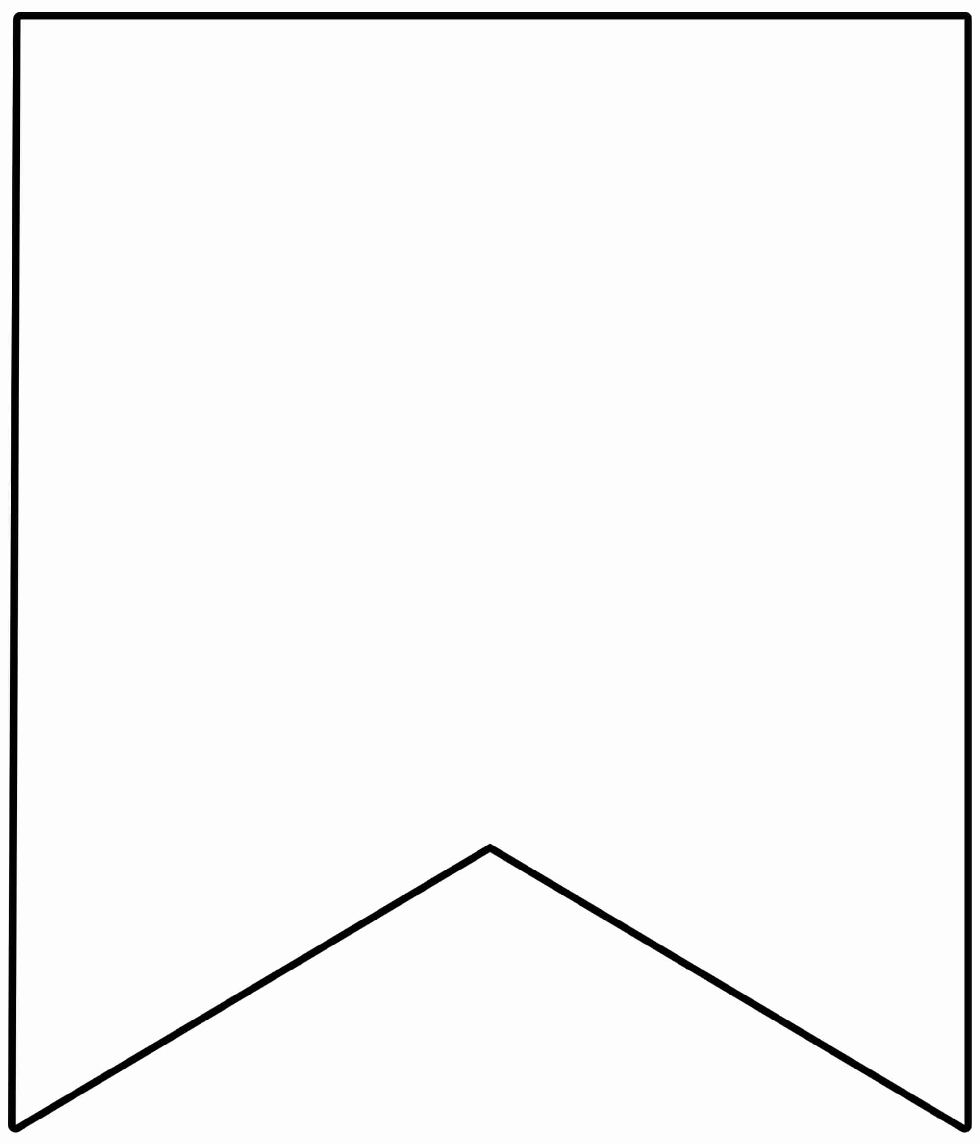 Free Printable Triangle Banner Template Of Free Printable Regarding Free Triangle Banner Template