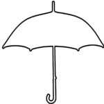 Free Printable Umbrella Template, Download Free Clip Art Pertaining To Blank Umbrella Template