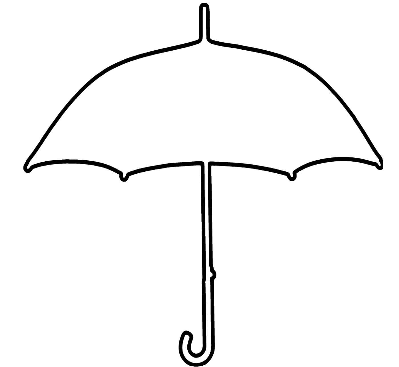 Free Printable Umbrella Template, Download Free Clip Art Pertaining To Blank Umbrella Template