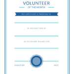 Free Printable Volunteer Appreciation Certificates | Signup In Volunteer Award Certificate Template