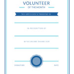 Free Printable Volunteer Appreciation Certificates | Signup Throughout Volunteer Certificate Templates