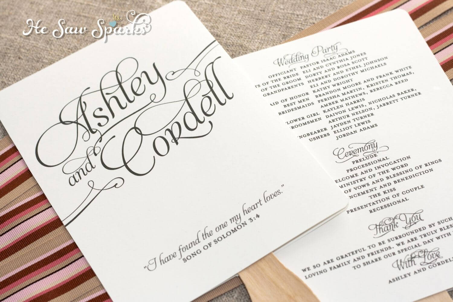 Free Printable Wedding Programs Templates | Request A Custom Throughout Free Printable Wedding Program Templates Word