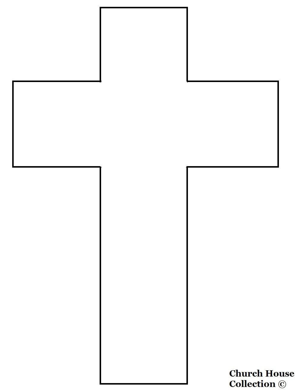 Free Printables Templates | Jesus Died On The Cross Cutout Pertaining To Free Printable First Communion Banner Templates
