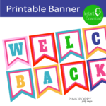 Free Printables} Welcome Back Banner | Children's Ministry Inside Welcome Banner Template