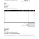 Free Proforma Invoice Template | Apcc2017 With Regard To Free Proforma Invoice Template Word