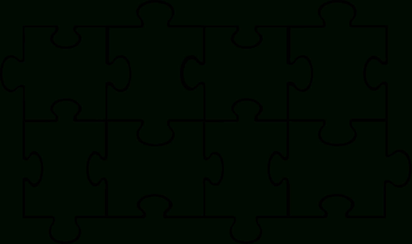 Free Puzzle Pieces Template, Download Free Clip Art, Free With Regard To Blank Jigsaw Piece Template